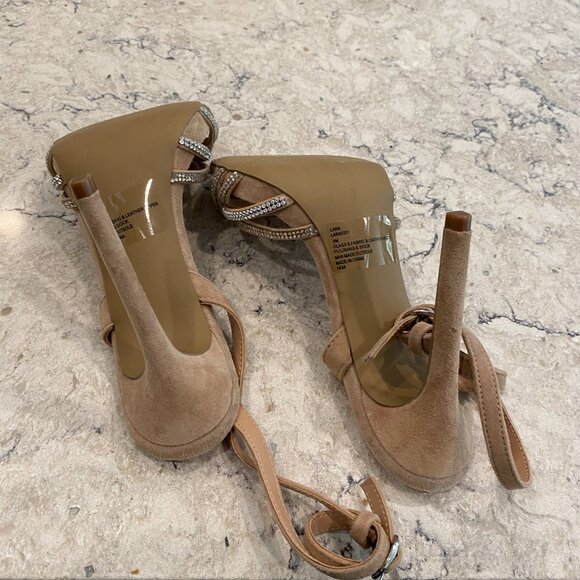 STEVE MADDEN LARA NATURAL STILETTOS - Picture 12 of 12